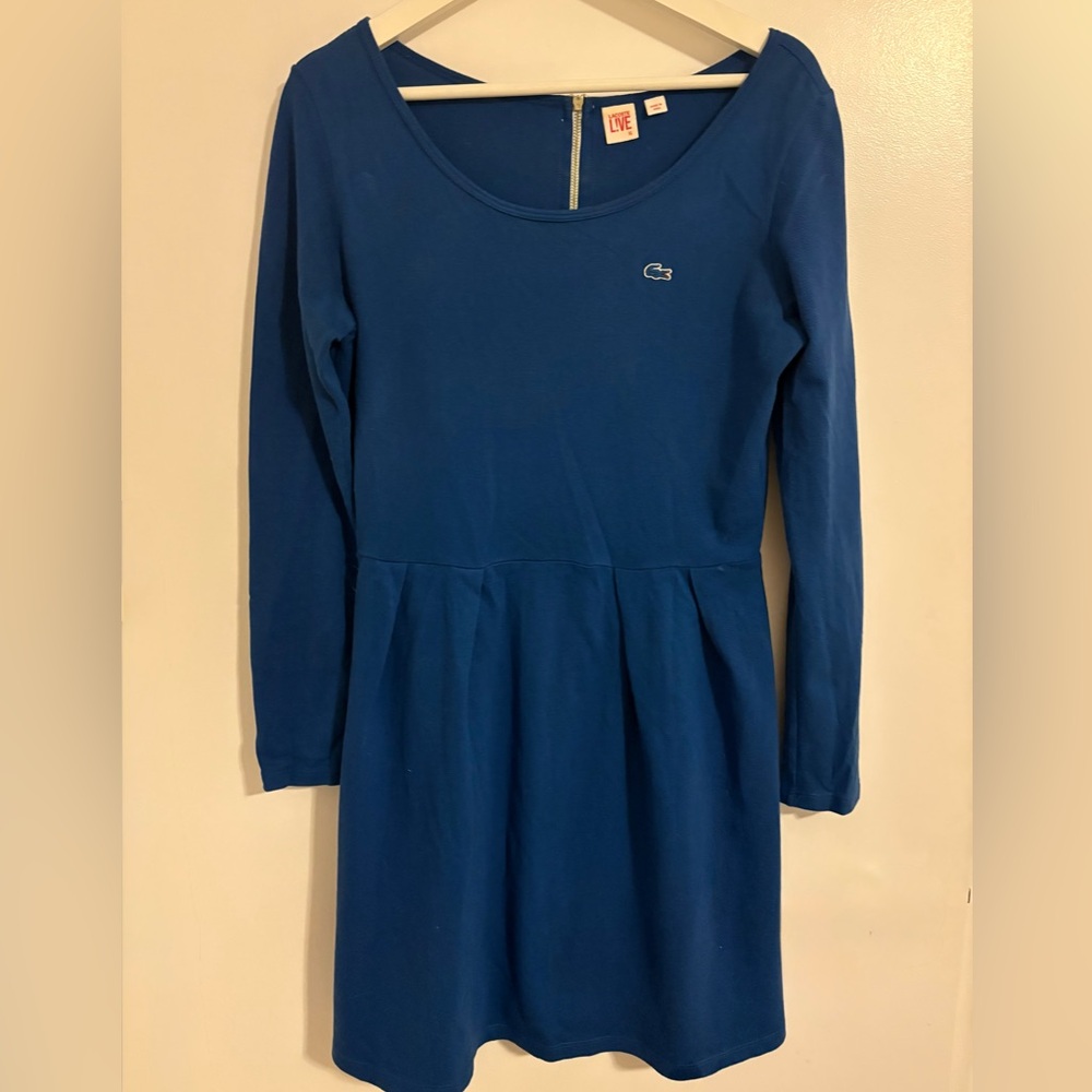 Blue Lacoste dress
